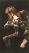 Francisco Goya saturn oil painting artist